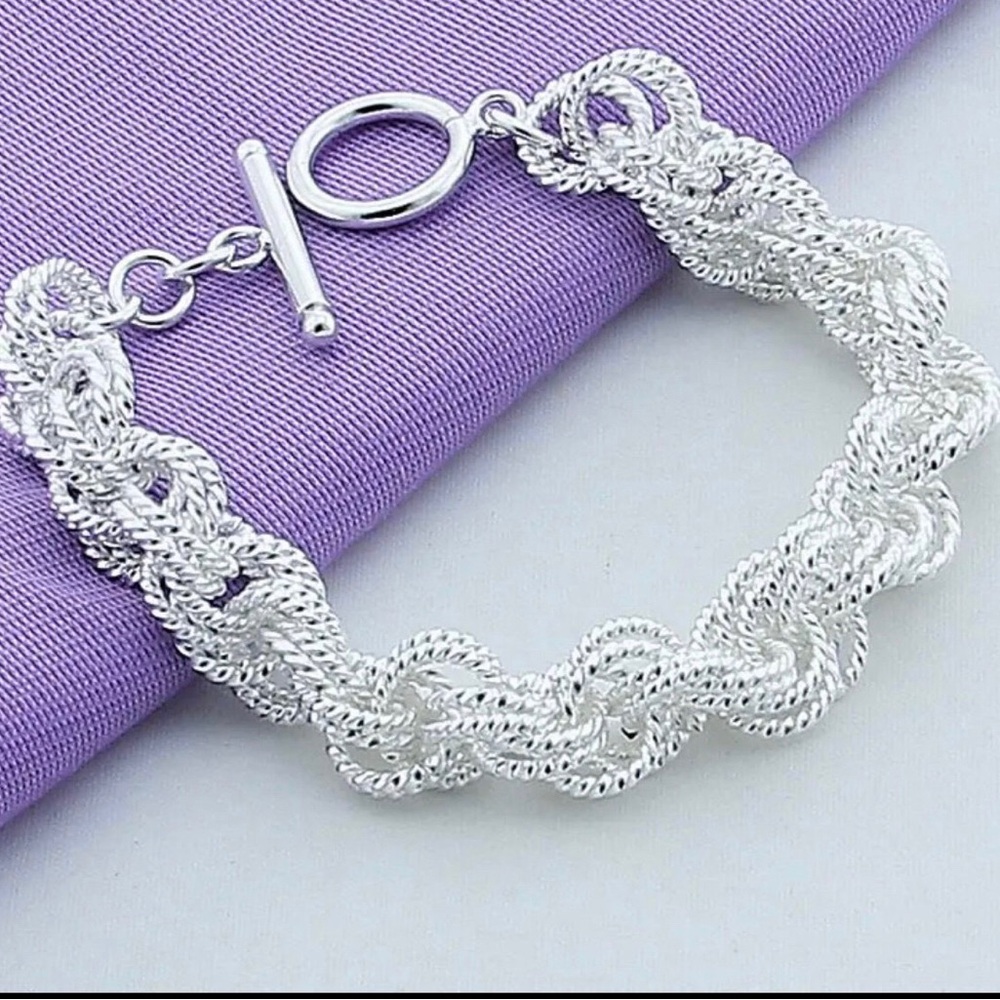 Sterling Silver Chain Bracelet